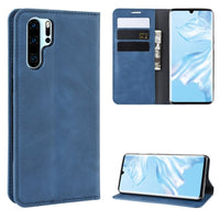 Huawei P30 PRO - Deluxe Flip Phone Cover/Wallet with Card Slots - Blue - Cover Noco