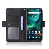 Deluxe Flip Cover Case Credit Card Slots Magnetic Closing - For Umidigi Bison - acc Noco