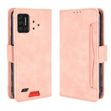 Deluxe Flip Cover Case Credit Card Slots Magnetic Closing - For Umidigi Bison - Pastel Pink - acc Noco