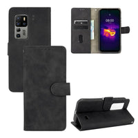 Flip Phone Cover/Wallet with Card Slots Magnetic Latch - For ULEFONE ARMOR 11 5G / ARMOR 11T 5G - Black - acc Noco