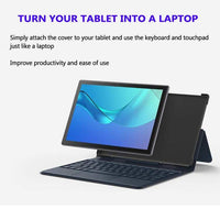Ulefone Tab A7 Tablet Keyboard/TouchPad Cover/Stand - Fits Ulefone Tab A7 - acc Noco