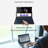 Ulefone Tab A7 Tablet Keyboard/TouchPad Cover/Stand - Fits Ulefone Tab A7 - acc Noco