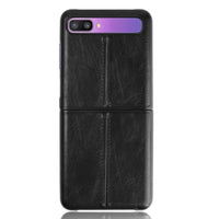 Stitched Leather Texture Protective Cover for Samsung Galaxy Z Flip - acc Noco