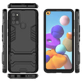Shockproof Rugged Protective Case with Stand for Samsung Galaxy A21S - acc Noco