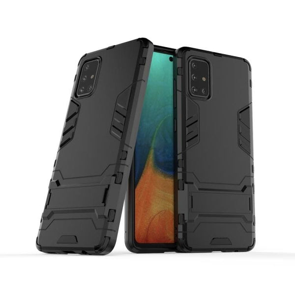 Shockproof Rugged Protective Case with Stand for Samsung Galaxy A71 - acc Noco