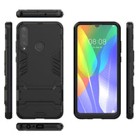 Huawei Y6P - Shockproof Rugged Protective Case with Stand - Cover Noco