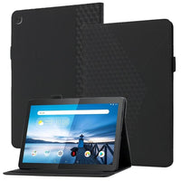 Cube Pattern Flip Front Tablet Cover for LENOVO M10 TB-X505F / TBX605F - Black - acc Noco