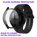 Samsung Galaxy Watch4 / Watch5 40mm Watch Case Protective Cover and Glass Screen Protection, - Cover Noco