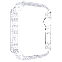 Diamond Inset Transparent Watch Case Protective Cover Fits Apple Watch Series 4 / 5 / 6 / SE 40mm - watch Ulefone