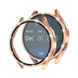 Samsung Galaxy Watch4 40mm Watch Case Protective Cover and Glass Screen Protection Jewel Surround - Gold - Cover Noco