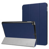 Apple iPad 9.7 2017/2018 - Custer Flip Front Tri-Fold Protective Tablet Cover - Blue - Cover Noco