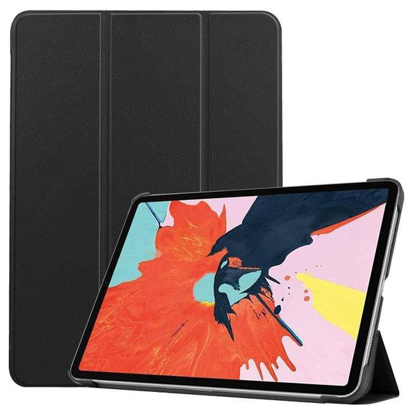 Custer Flip Front Tri-Fold Protective Tablet Cover for Apple iPad Air 2020 10.9 - Black - acc Noco