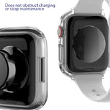 Watch Protective Cover with Tempered Glass Screen Protector Fits Apple Watch Series 7 45mm - watch Noco