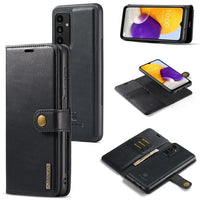 DG Flip Wallet with Card Slots and Detachable Magnetic Phone Cover - For Samsung Galaxy A13 4G - Black - Cover Noco