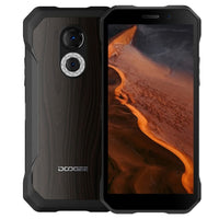 Doogee S61 PRO Rugged Phone 6GB RAM +128GB 6.0in HD+ Screen 48MP + 20MP Night Vision Cameras NFC Helio G35 - Brown - rugged Doogee