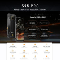 [TRADE-IN] Doogee S95 PRO Rugged Phone 6GB + 128GB 6.3in Screen 5150mAh NFC Wireless Charging Helio P90 Octa-Core - Doogee