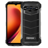 Doogee V Max 5G 22000mAh Battery Rugged Phone 12GB+256GB 6.58 120Hz Display 108MP AI Camera 20MP IR Night Vision - Black - rugged Doogee