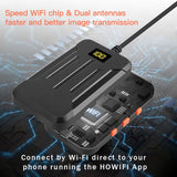 Wi-Fi Direct Endoscope 7.9mm DUAL LENS 1920x1080p Phone App Connection 10 Metre Brightness Control - Automotive Noco