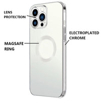 Apple iPhone 13 Transparent Electroplated MagSafe Protective Cover Lens Protection - Cover Noco