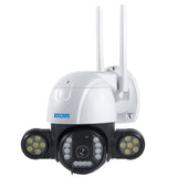 ESCAM QF233 3MP Outdoor Pan/Tilt WiFi Auto-Tracking Camera with Spotlights IR Nightvision App - security Escam