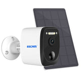 ESCAM QF370 WiFi 3MP Solar Powered Battery Outdoor Security Camera App Control, - security ESCam