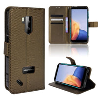 Diamond Flip Phone Cover/Wallet with Card Slots - For ULEFONE ARMOR X5/ X5 PRO and ARMOR X9 / X9 PRO - Brown - Cover Noco