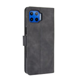 Phone Wallet with Flip Front Card Slots Leather Texture - For MOTOROLA MOTO G 5G PLUS Phone - acc Noco