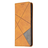 Realme C15/C12/C25 - Rhombus Phone Wallet with Flip Front Card Slots - Cover Noco