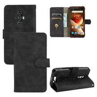 Flip Phone Cover/Wallet - For Blackview BV6600 Rugged Phone - Black - acc Noco