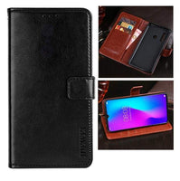 Faux Leather Texture Flip Phone Cover/Wallet - For Doogee N20 Phone - acc Noco