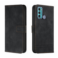 Smile Phone Wallet with Flip Front Card Slots - For MOTOROLA MOTO G31 / MOTO G41 - Black - acc Noco