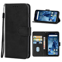 Flip Phone Cover/Wallet - For Oukitel WP13 Rugged Phone - Black - acc Noco