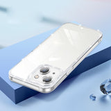 Apple iPhone 13 Transparent Glitter Protective Cover Artificial Diamond Highlights - Cover Noco