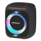 Hopestar Party 100 50W Big Bluetooth Speaker Cube 10000mAh Battery/Power Bank TWS Big LED Light - bluetooth speaker Hopestar