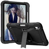 Apple iPad 10th Gen 10.9 2022 Shockproof Protective Tablet Cover with Stand Pen Holder - Black - Cover Noco