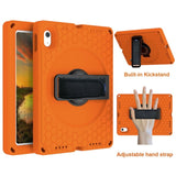 Apple iPad 10th Gen 10.9 2022 Thick EVA Protective Cover Rotating Hand Strap Stand - Orange - Cover Noco