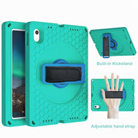 Apple iPad 10th Gen 10.9 2022 Thick EVA Protective Cover Rotating Hand Strap Stand - Green - Cover Noco
