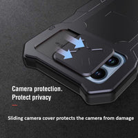 Camshield Metal Full Protective Cover and Screen Protection Sliding Camera Cover Water/Dust Resistant for Apple iPhone 12 / 12 PRO - acc 