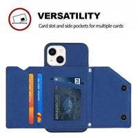 Apple iPhone 14 - Shockproof Protective Rear Case with Wallet Card Holder/Stand - Cover Noco