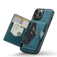 Apple iPhone 14 PRO - Shockproof Protective JH Cover with Magnetic Detachable Wallet Self Aligning - Cover Noco