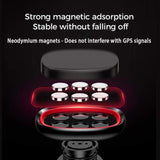 ZS205 Dash Magnetic Car Phone Mount Dash Mount Strong Magnets Magnetic Stickers included - acc NOCO