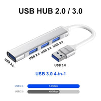 Enkay USB 4 Port Hub 3 x USB 2.0 1 x USB 3.0 Plug and Play - acc NOCO