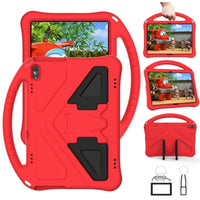 LENOVO M10 / P10 Tablet Shockproof Protective Cover Integrated Handle and Stand - Red - Noco