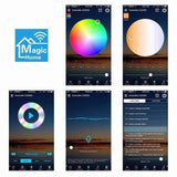 Smart WiFi LED Light Strip 5mtr Adhesive Back RGB Multicolour App Control Google Home/Alexa - smart YWXLight