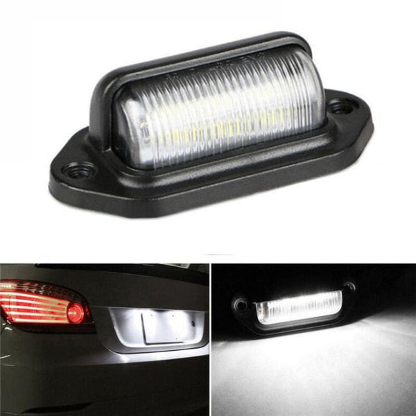 LED Number Plate Light - White LED Mounting Holes - Automotive Noco