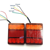 LED Trailer Tail Light Set Tail/Brake/Indicator/Reflector Pair - Automotive Noco