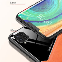 Leather and Glass Shockproof Cover - For Samsung Galaxy A22 4G - Cover Noco