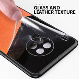 Leather and Glass Shockproof Cover - For Apple iPhone 13 - Cover Noco