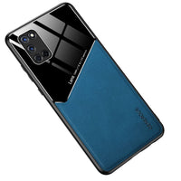 Leather and Glass Shockproof Cover - For Oppo A52 A72 A92 - Cover Noco