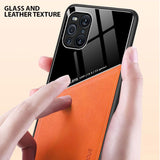 Leather and Glass Shockproof Cover - For OPPO FIND X3 / FIND X3 PRO - Cover Noco